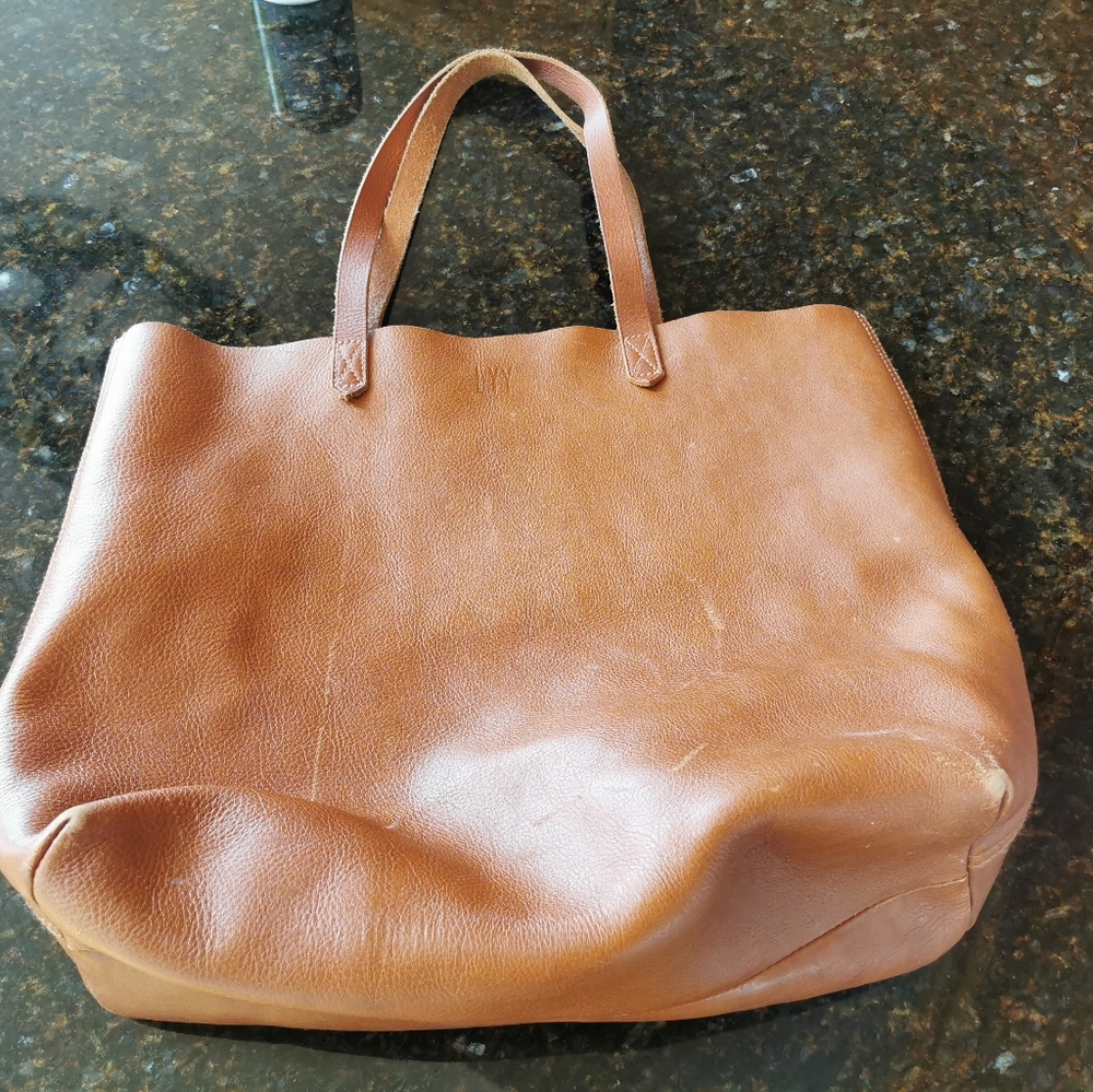 Used Madewell lether bag